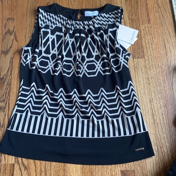 Calvin Klein Top Size Small Petite NWT - Picture 1 of 5